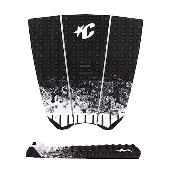 Surf grip pad Creatures Mick Fanning Loc-Lite Ecopure black fade white - 1