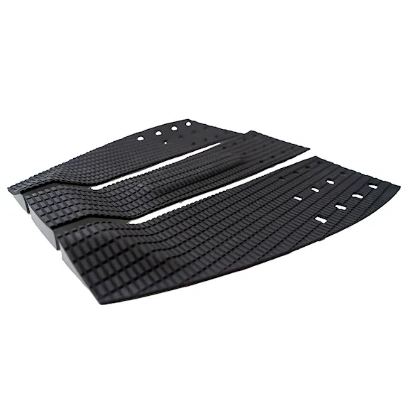 Surfboard Grip Pad Firewire Lowrider Thin 3 Piece Arch black/charcoal - 3