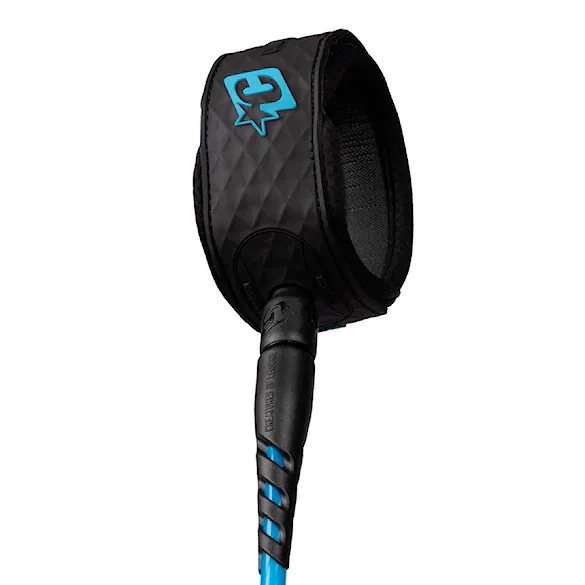 Surf leash Creatures Reliance Medium Duty 6 cyan twist black - 5