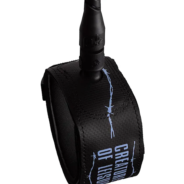 Surfboard Leash Creatures Superlite Pro 6 black purple haze barbed wire - 3