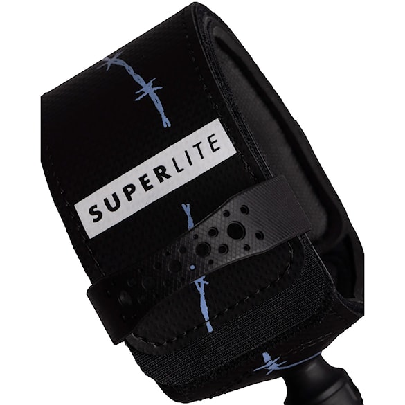 Surfboard Leash Creatures Superlite Pro 6 black purple haze barbed wire - 5