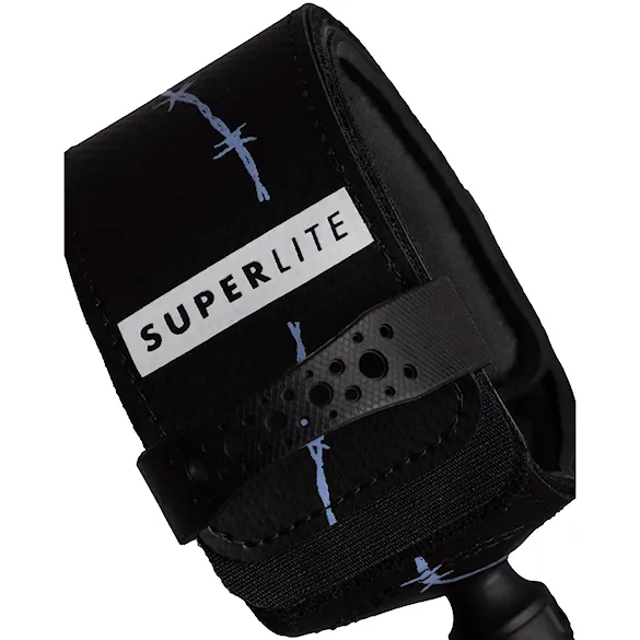 Surfboard Leash Creatures Superlite Pro 6 black purple haze barbed wire - 5
