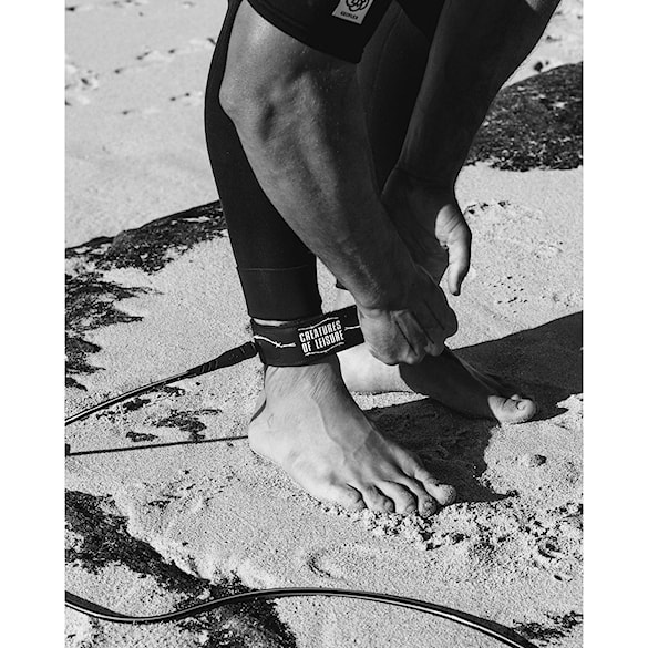 Surfboard Leash Creatures Superlite Pro 6 black purple haze barbed wire - 6