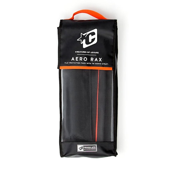 Surfboard Straps Creatures Aero Rax Silicon black orange - 4