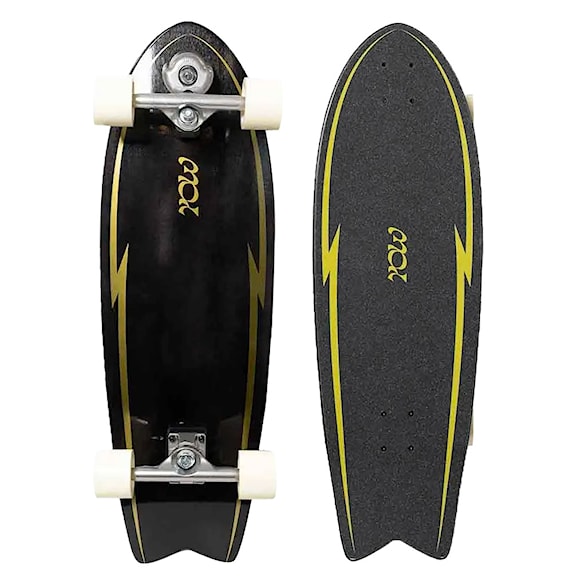 Surfskate YOW Pipe Black 32" Power Surfing 2026 - 1