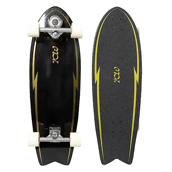 Surfskate YOW Pipe Black 32" Power Surfing 2026 - 1