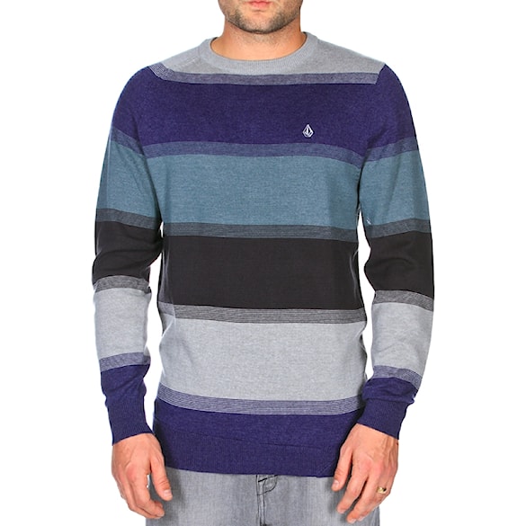 Svetr Volcom Operation Ii Crew Neck teal green 2012 - 1
