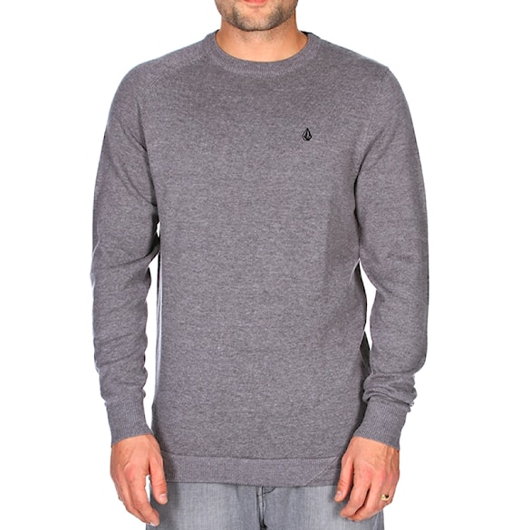 Svetr Volcom Standard Crew heather grey 2012 - 1