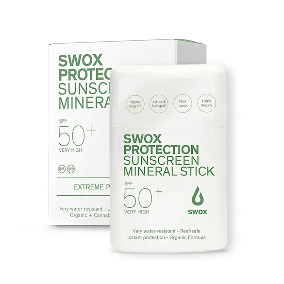 Sunscreen SWOX Mineral Stick SPF 50 green - 1