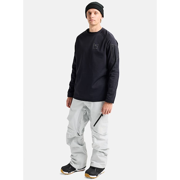 Technická mikina Burton [ak] Baker Stretch Fleece Crew true black 2026 - 4