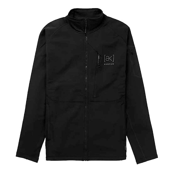 Technická mikina Burton [ak] Baker Stretch Fleece FZ true black 2026 - 1