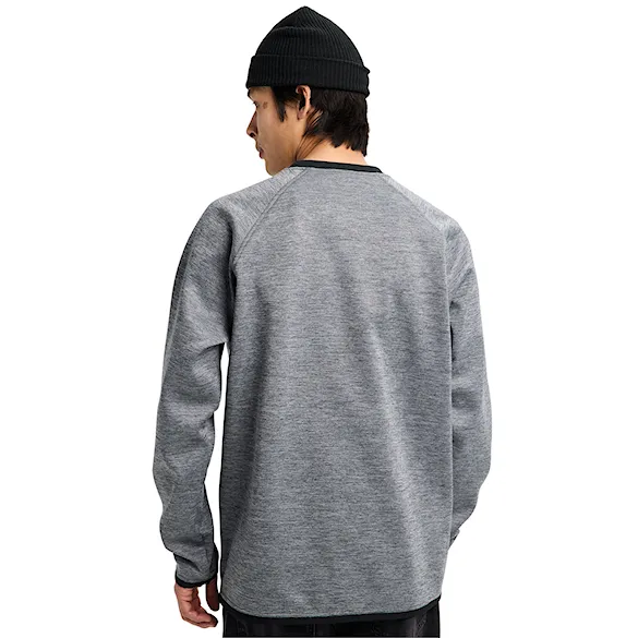 Technical Hoodie Burton Crown Weatherproof Crew true black heather 2026 - 2
