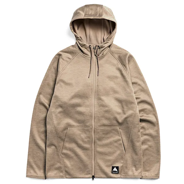 Bluza techniczna Burton Crown Weatherproof FZ summit taupe heather 2027 - 5