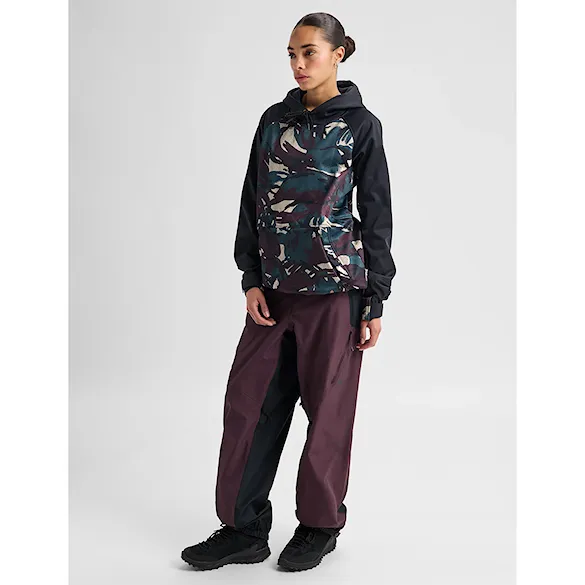 Bluza techniczna Burton Crown Weatherproof Pullover seersucker/true black 2027 - 7