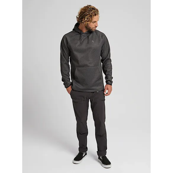 Technická mikina Burton Crown Weatherproof Pullover true black heather 2025 - 5
