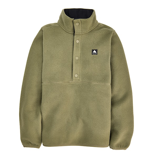 Technická mikina Burton Kids Cinder Fleece Anorak forest moss 2024 - 1