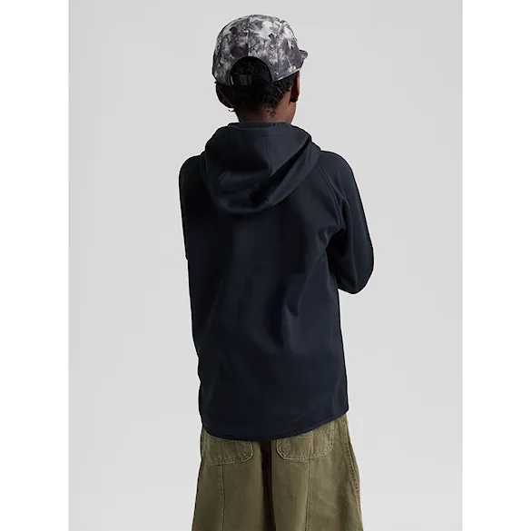 Technická mikina Burton Kids Crown Weatherproof Fz true black 2027 - 2