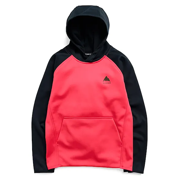 Technická mikina Burton Kids Crown Weatherproof PO true black/azalea pink 2027 - 4