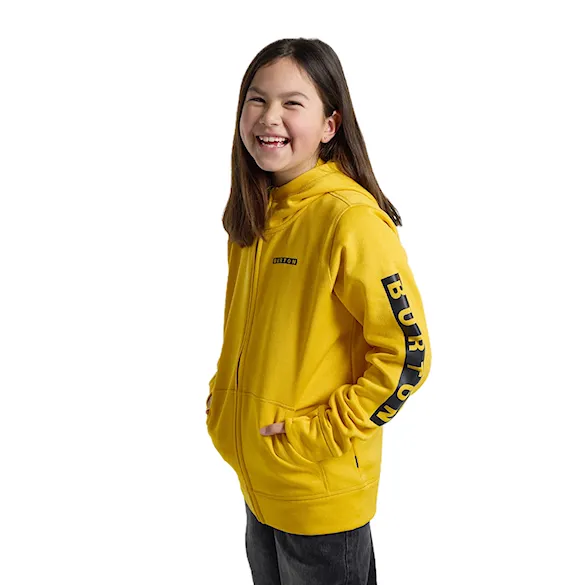 Technická mikina Burton Kids Oak FZ goldenrod heather 2026 - 2