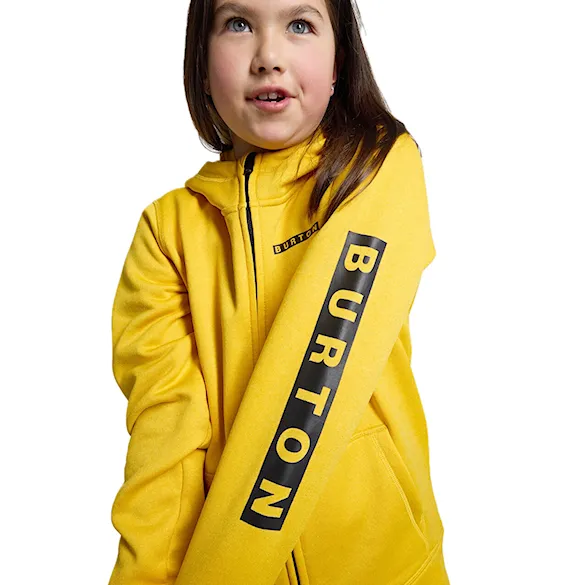 Technická mikina Burton Kids Oak FZ goldenrod heather 2026 - 4