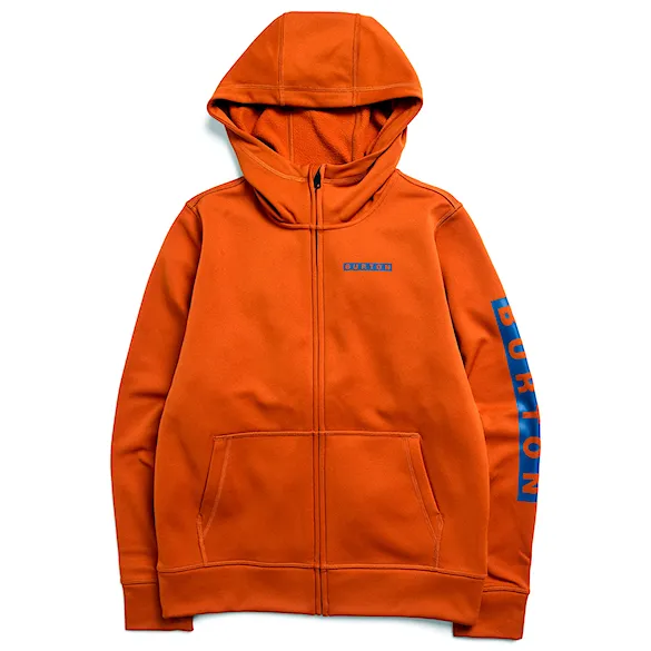Technická mikina Burton Kids Oak Fz spiced chai 2027 - 5