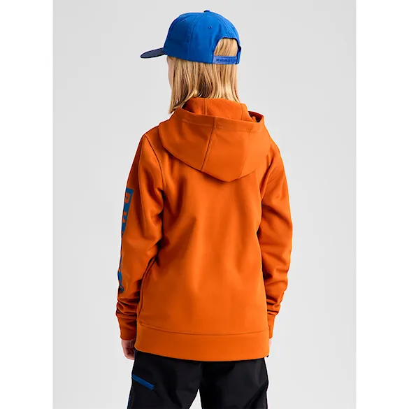 Technická mikina Burton Kids Oak Fz spiced chai 2027 - 2