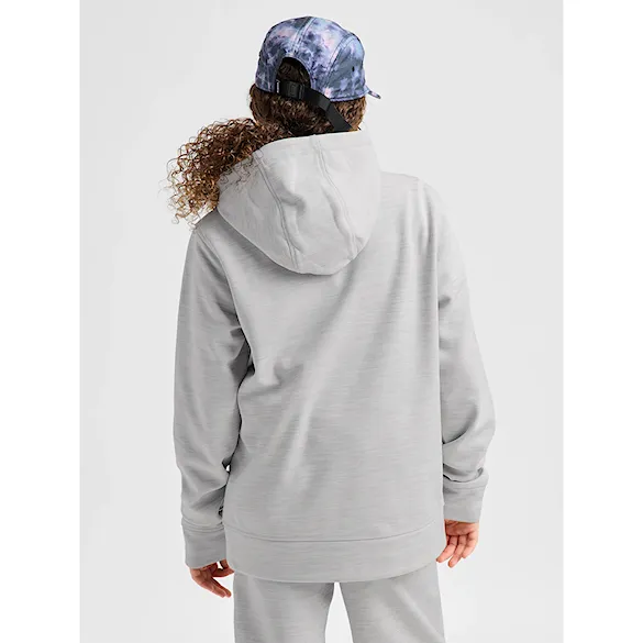 Technická mikina Burton Kids Oak Pullover gray cloud heather 2027 - 2