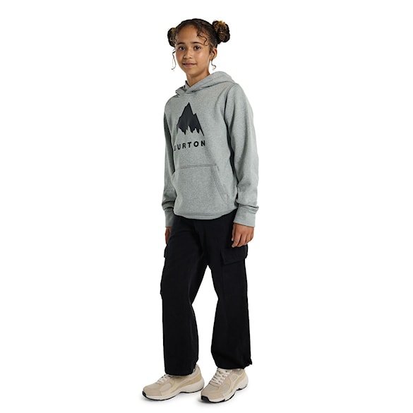 Technical Hoodie Burton Kids Oak Pullover Hoodie grey heather 2025 - 4