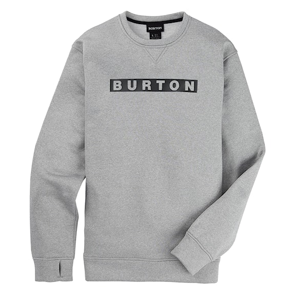 Technical Hoodie Burton Oak Crew grey heather 2026 - 1