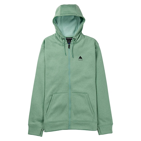 Technická mikina Burton Oak FZ soft sage heather 2026 - 4