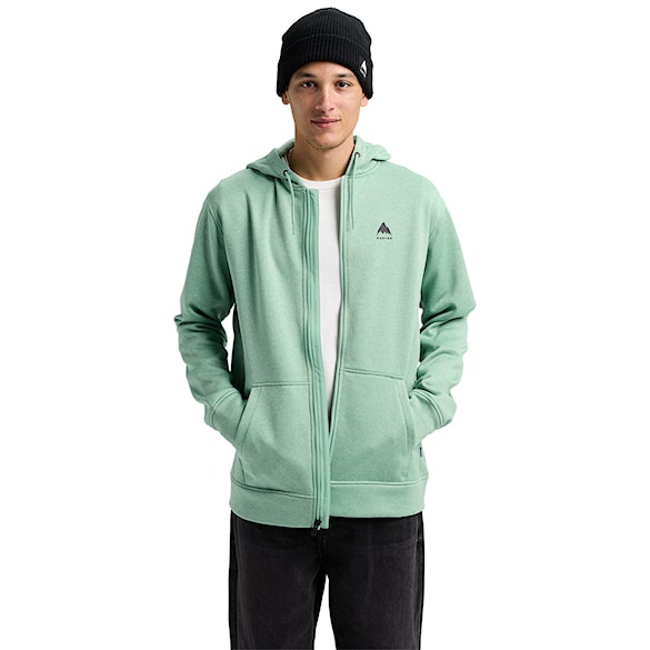 Technická mikina Burton Oak FZ soft sage heather 2026 - 1