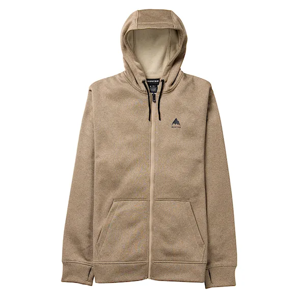 Technical Hoodie Burton Oak FZ summit taupe heather 2026 - 4