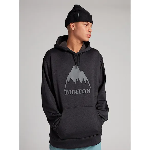 Bluza techniczna Burton Oak Pullover true black heather 2026 - 2
