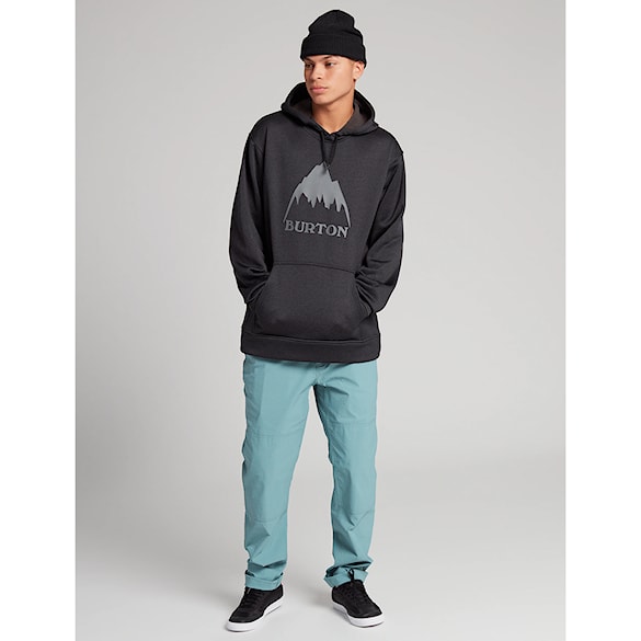 Bluza techniczna Burton Oak Pullover true black heather 2026 - 4