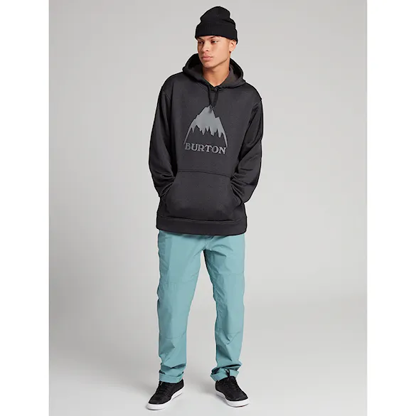 Bluza techniczna Burton Oak Pullover true black heather 2026 - 4