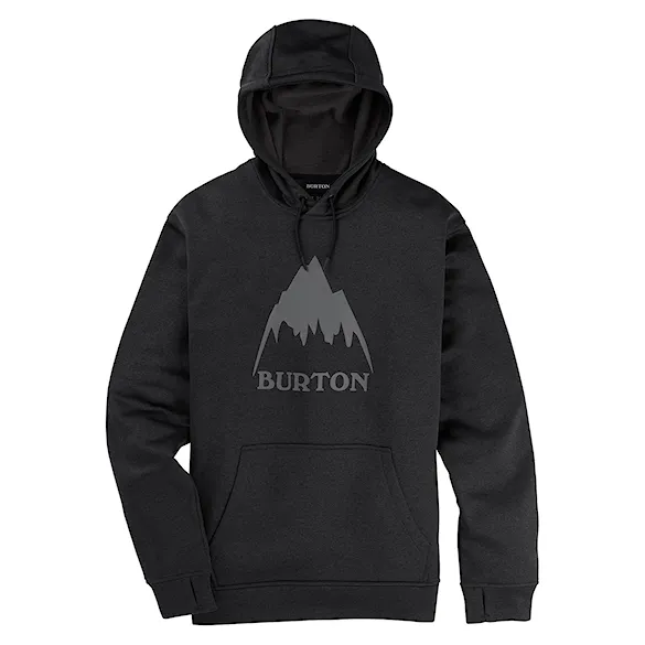 Bluza techniczna Burton Oak Pullover true black heather 2026 - 1