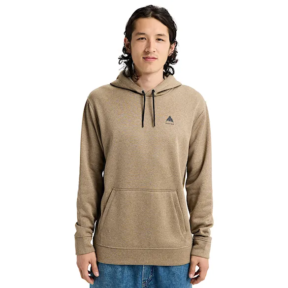 Technická mikina Burton Oak Pullover summit taupe heather 2026 - 2