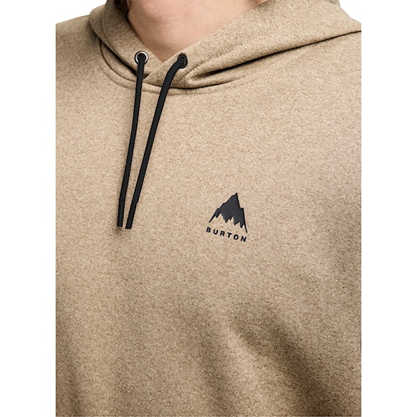 Technická mikina Burton Oak Pullover summit taupe heather 2026 - 4