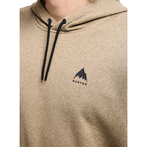 Technická mikina Burton Oak Pullover summit taupe heather 2026 - 4