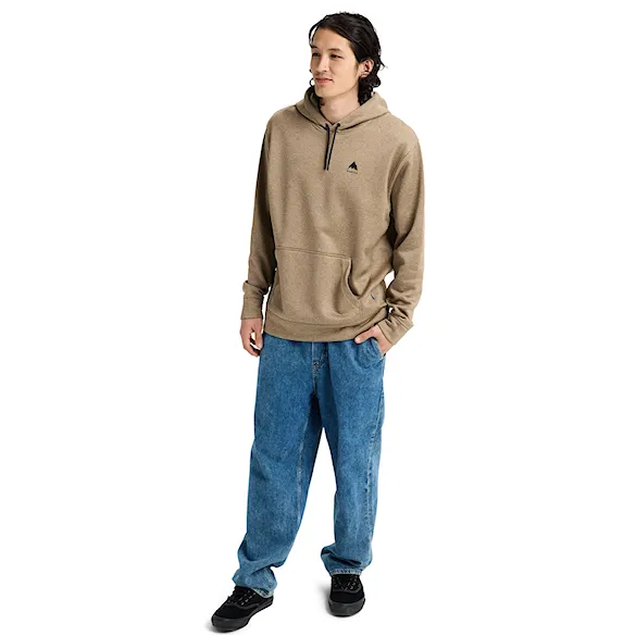 Technická mikina Burton Oak Pullover summit taupe heather 2026 - 5