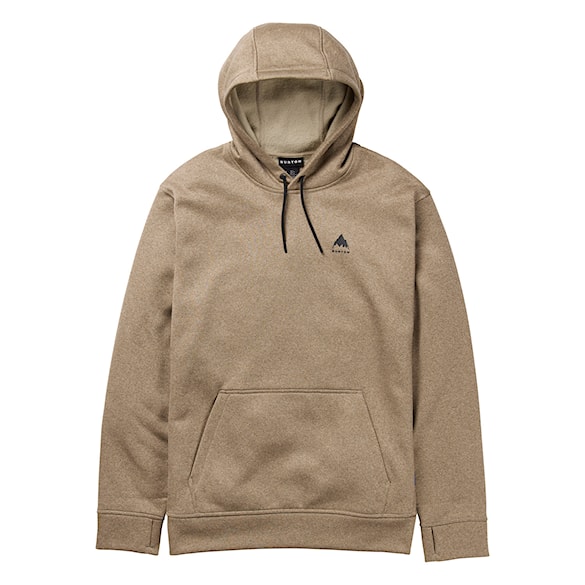 Technická mikina Burton Oak Pullover summit taupe heather 2026 - 1