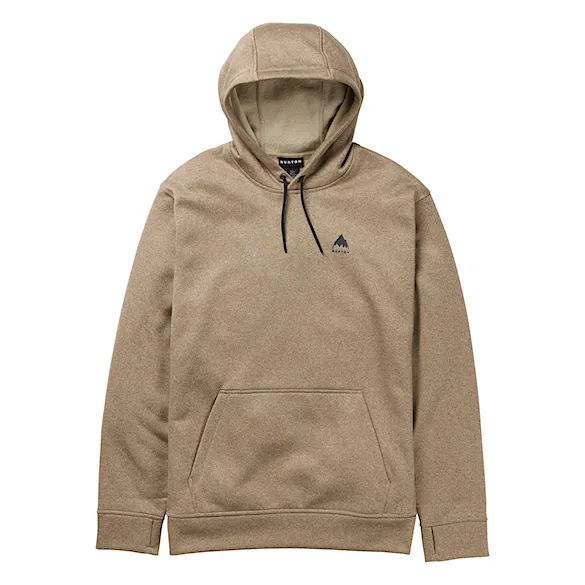 Technická mikina Burton Oak Pullover summit taupe heather 2026 - 1