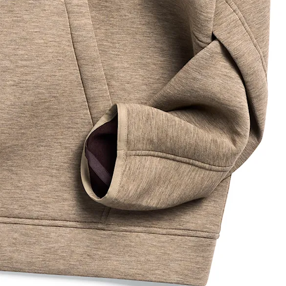 Bluza techniczna Burton Spacecloud Pullover summit taupe heather 2027 - 3