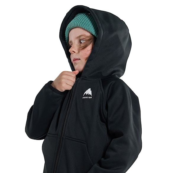 Technická mikina Burton Toddler Crown Weatherproof Full-zip true black 2025 - 4