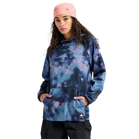 Bluza techniczna Burton Wms Crown Weatherproof Pullover crystal dye 2027 - 1