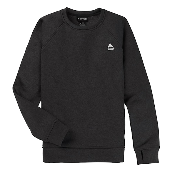 Technická mikina Burton Wms Oak Crew true black heather 2026 - 3