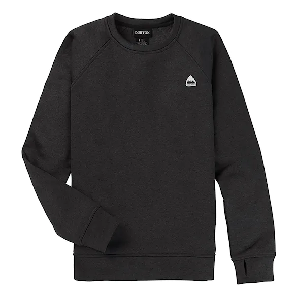 Technical Hoodie Burton Wms Oak Crew true black heather 2026 - 3