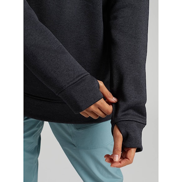 Technická mikina Burton Wms Oak Crew true black heather 2026 - 4