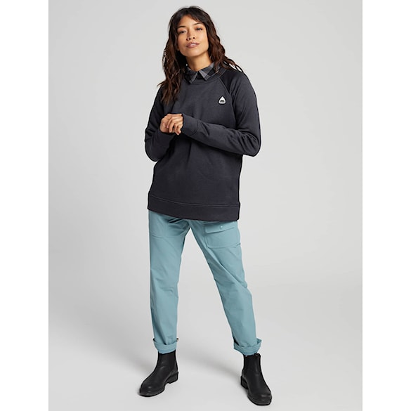 Technická mikina Burton Wms Oak Crew true black heather 2026 - 5