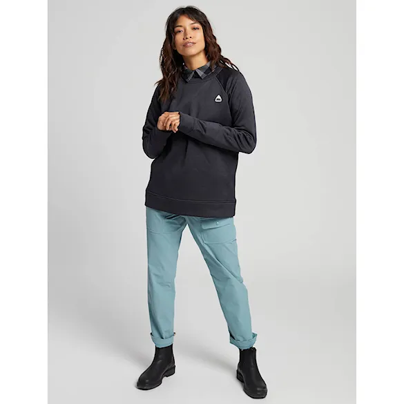 Technical Hoodie Burton Wms Oak Crew true black heather 2026 - 5